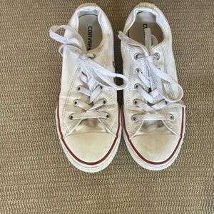 Converse All Star White Kids/Youth US3 EU 35